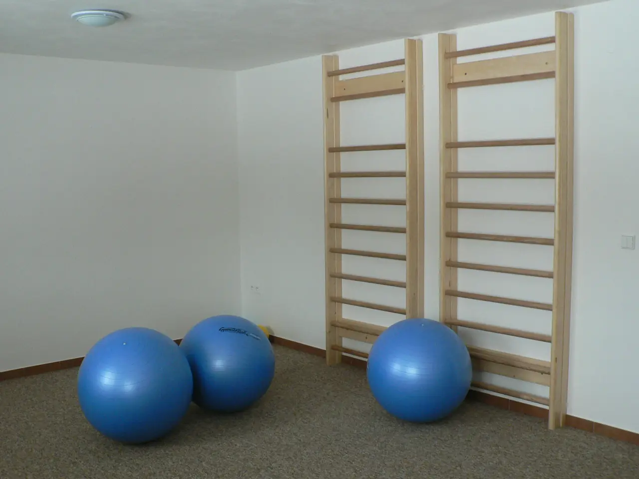 Prostor pro cvičení při rehabilitaci U Kapličky